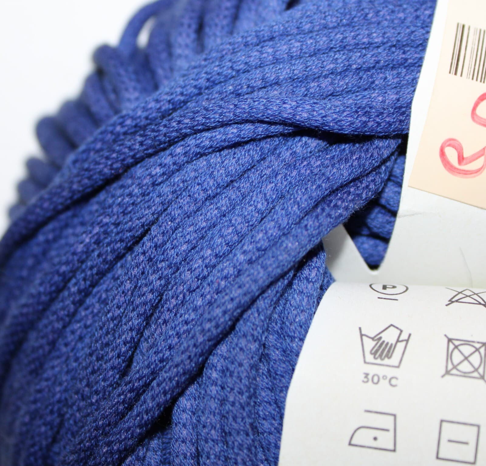Plymouth Yarn Cleo Col 60011 Dark Blue Cotton Nylon 50gr 98yd - Thumbnail 3
