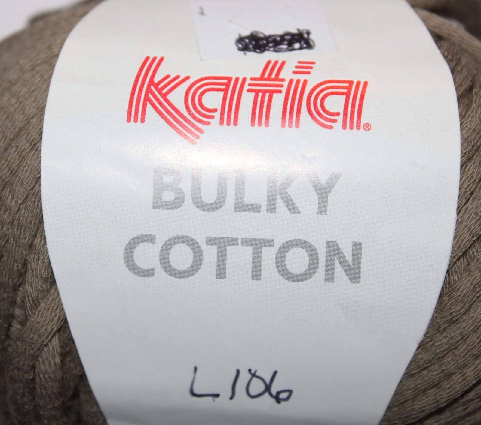 Katia Bulky Cotton Col 54 Tan Cotton Nylon 50gr 109yd - Thumbnail 2