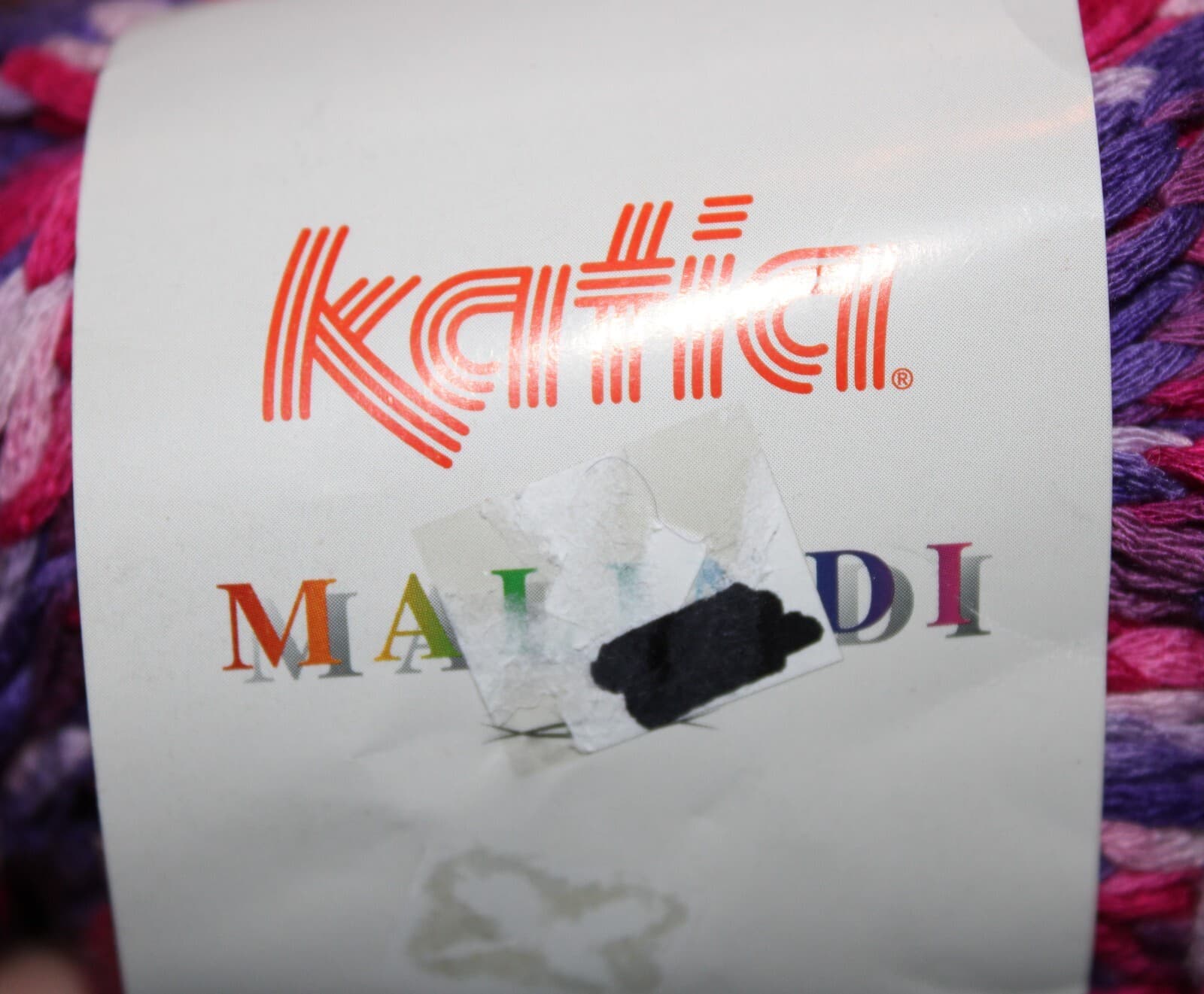 Katia Malindi Col 13 Pink Purple Mix 100% Acrylic 100gr 22yards - Thumbnail 4