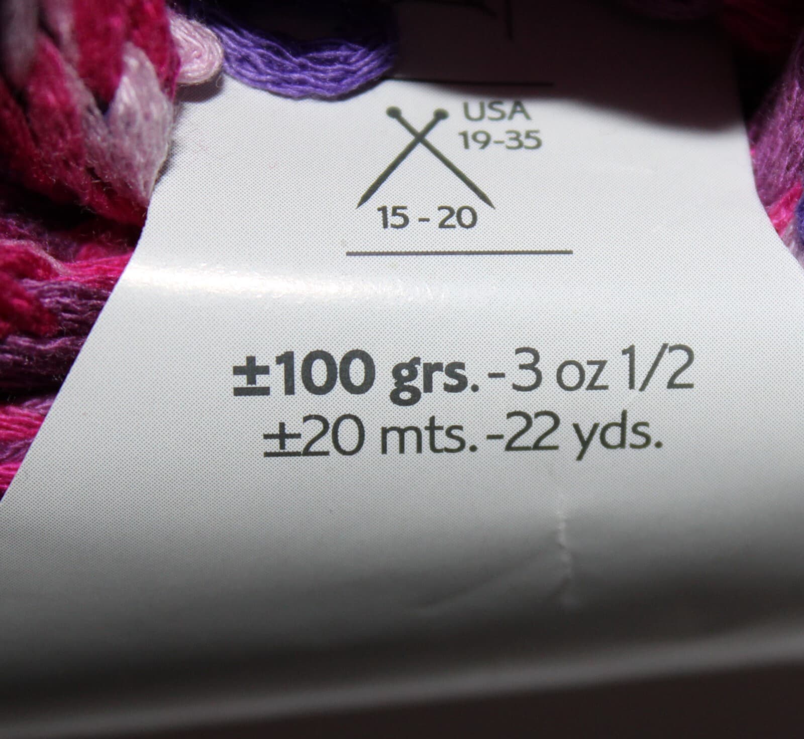 Katia Malindi Col 13 Pink Purple Mix 100% Acrylic 100gr 22yards - Thumbnail 5