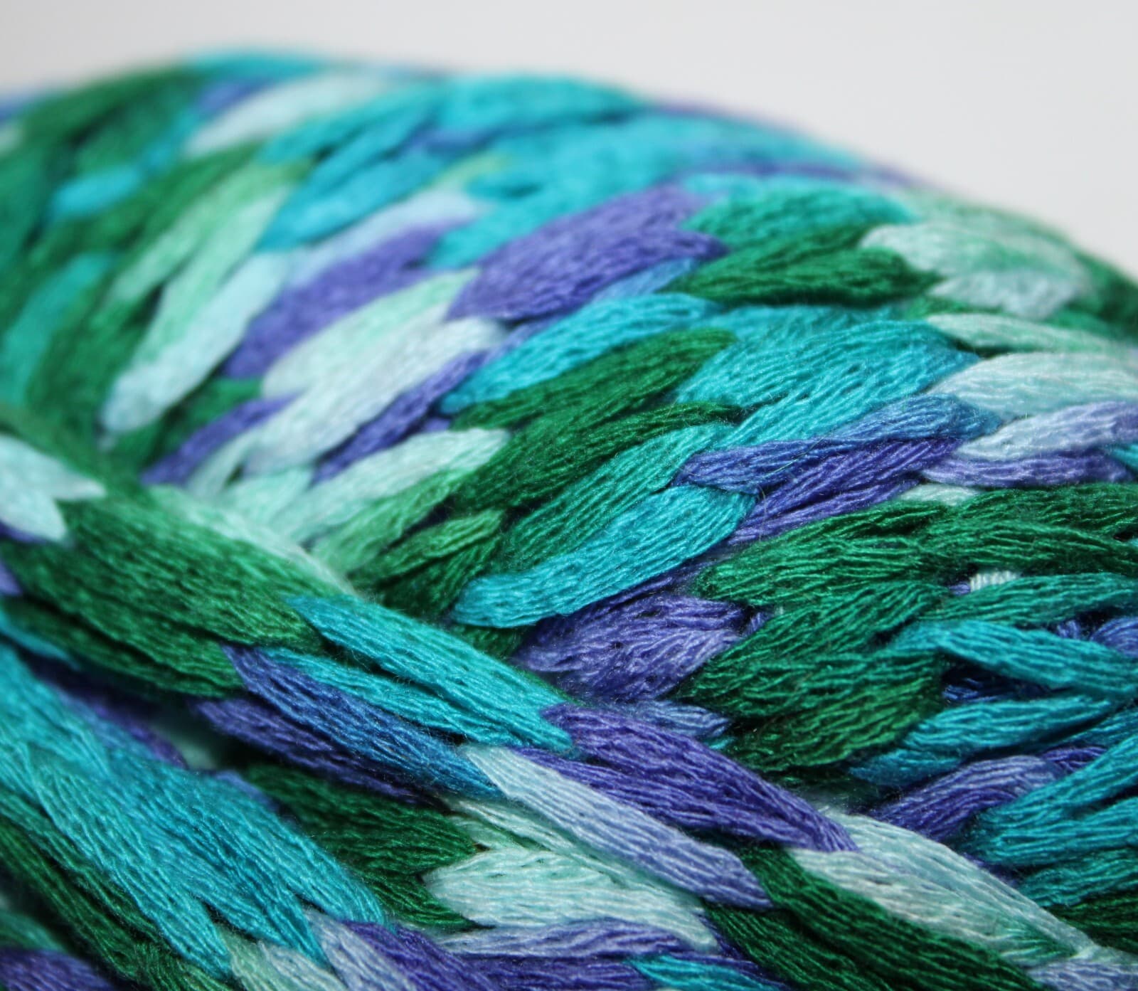 Katia Malindi Col 12 Blue Green Purple Mix 100% Acrylic 100gr 22yards - Thumbnail 3