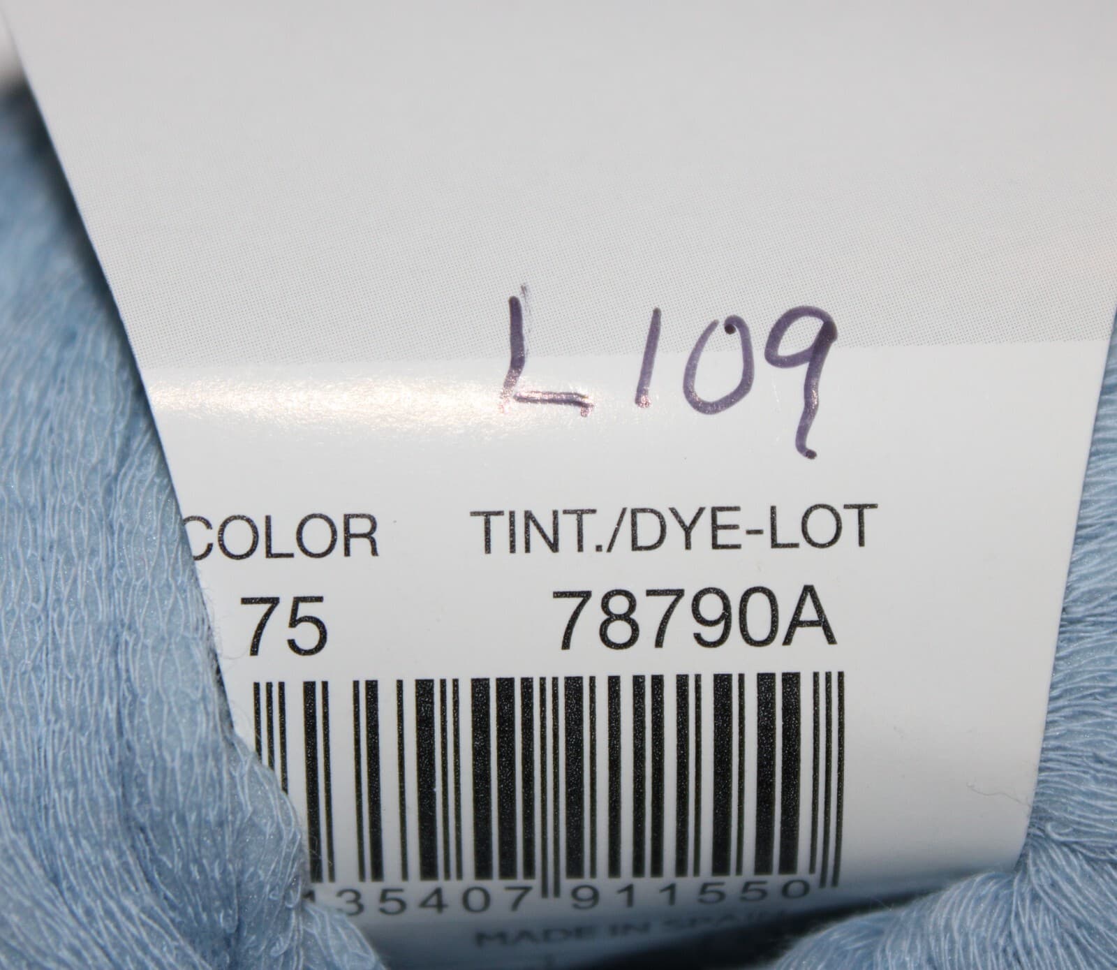 Katia Bulky Cotton Col 75 Light Blue Cotton Nylon 50gr 109yd - Thumbnail 5