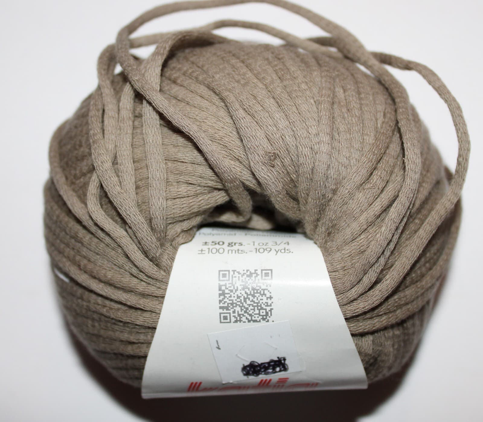 Katia Bulky Cotton Col 54 Tan Cotton Nylon 50gr 109yd - Thumbnail 3
