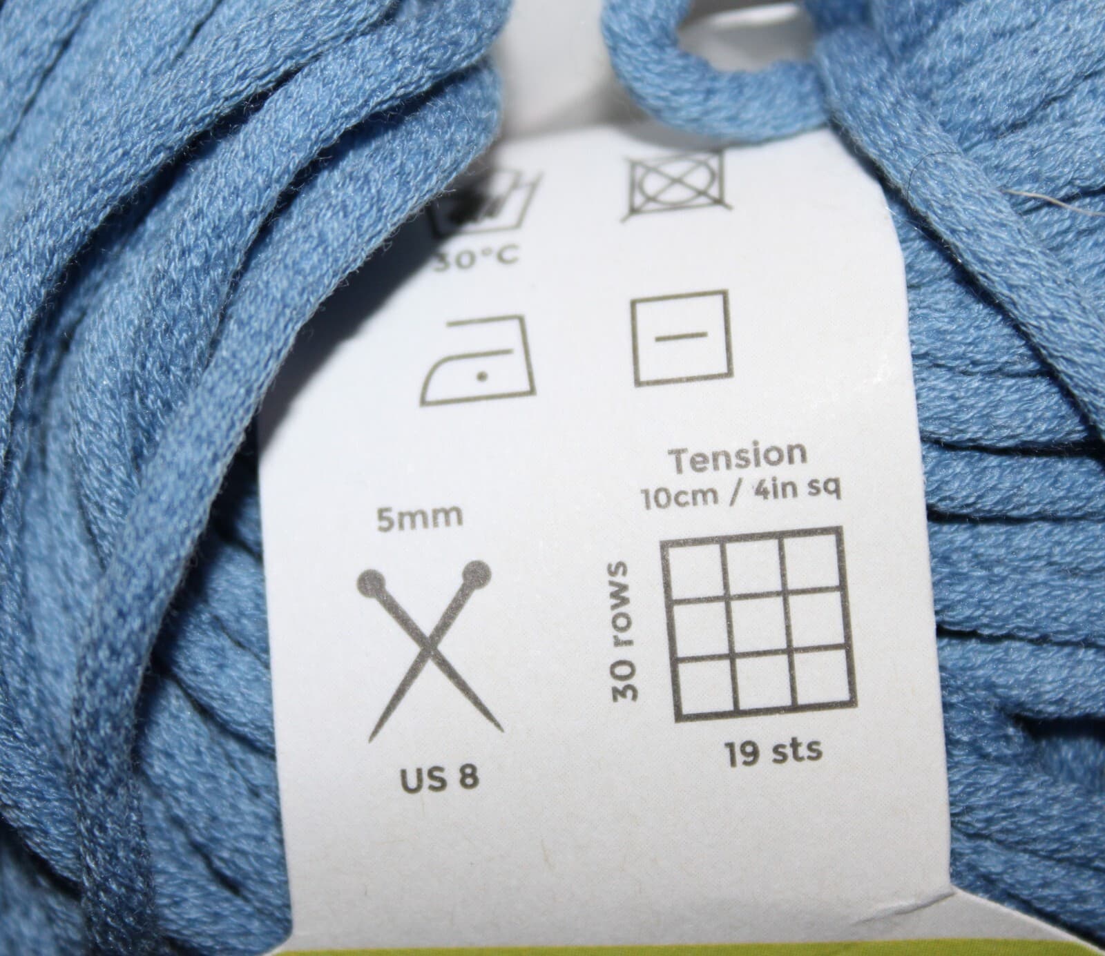 Plymouth Yarn Cleo Col 60004 Blue Cotton Nylon 50gr 98yd - Thumbnail 4