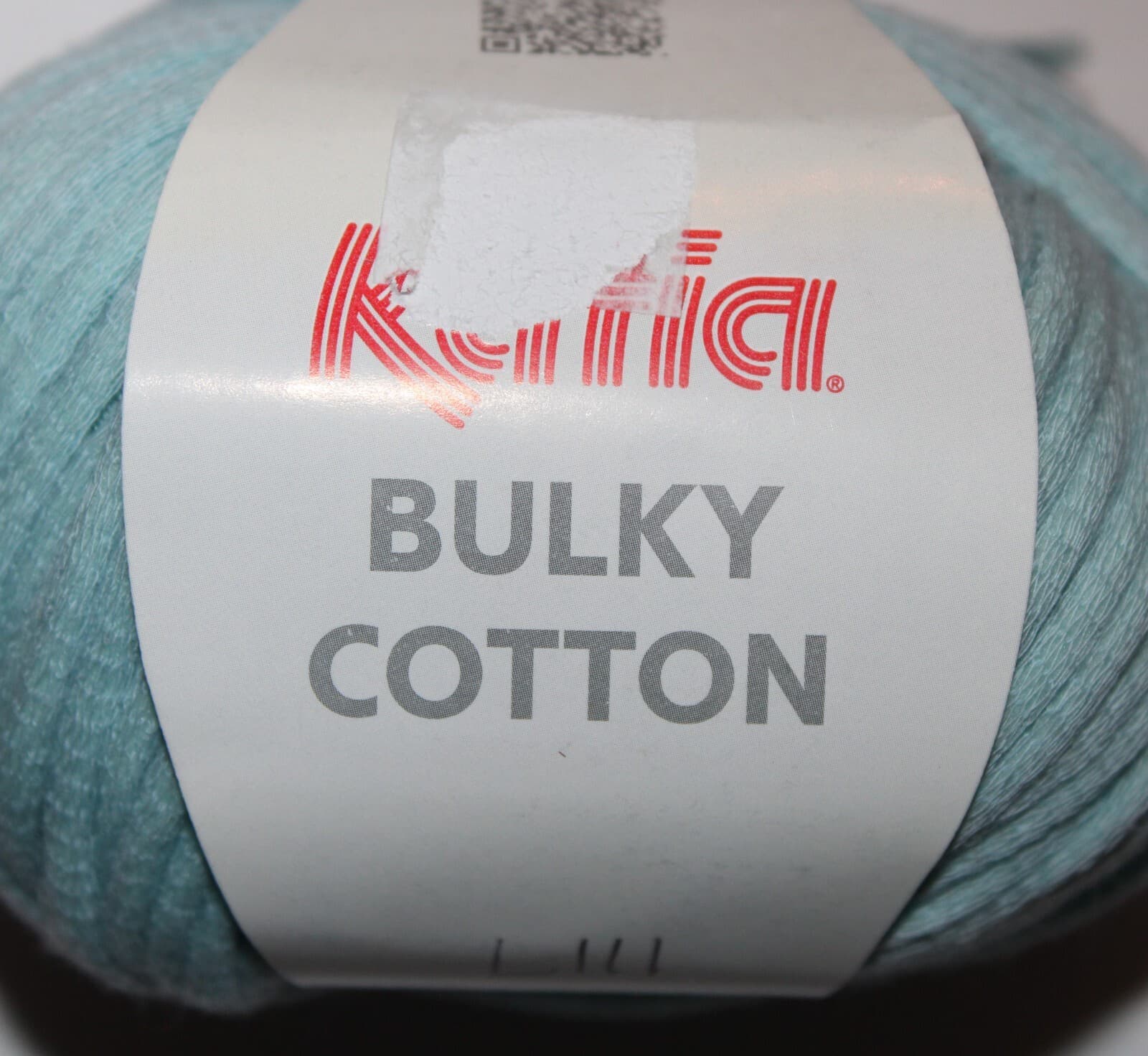Katia Bulky Cotton Col 74 Aqua Cotton Nylon 50gr 109yd - Thumbnail 4