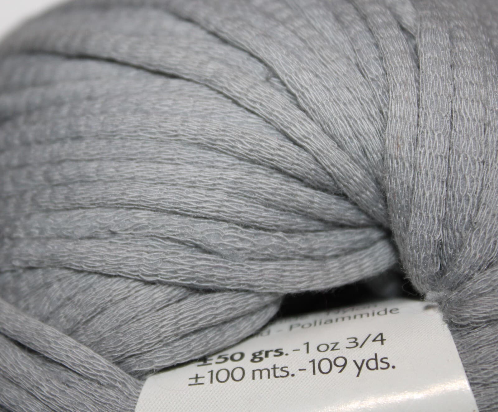 Katia Bulky Cotton Col 71 Gray Cotton Nylon 50gr 109yd - Thumbnail 3