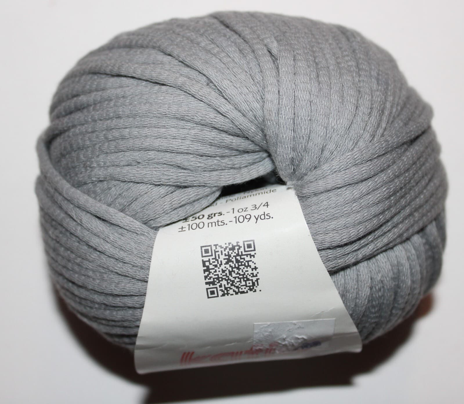 Katia Bulky Cotton Col 71 Gray Cotton Nylon 50gr 109yd - Thumbnail 2