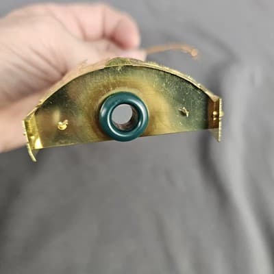 Holographic Nativity Gold Plated 3D Nativity Scene Christmas Ornament Vintage - Thumbnail 6