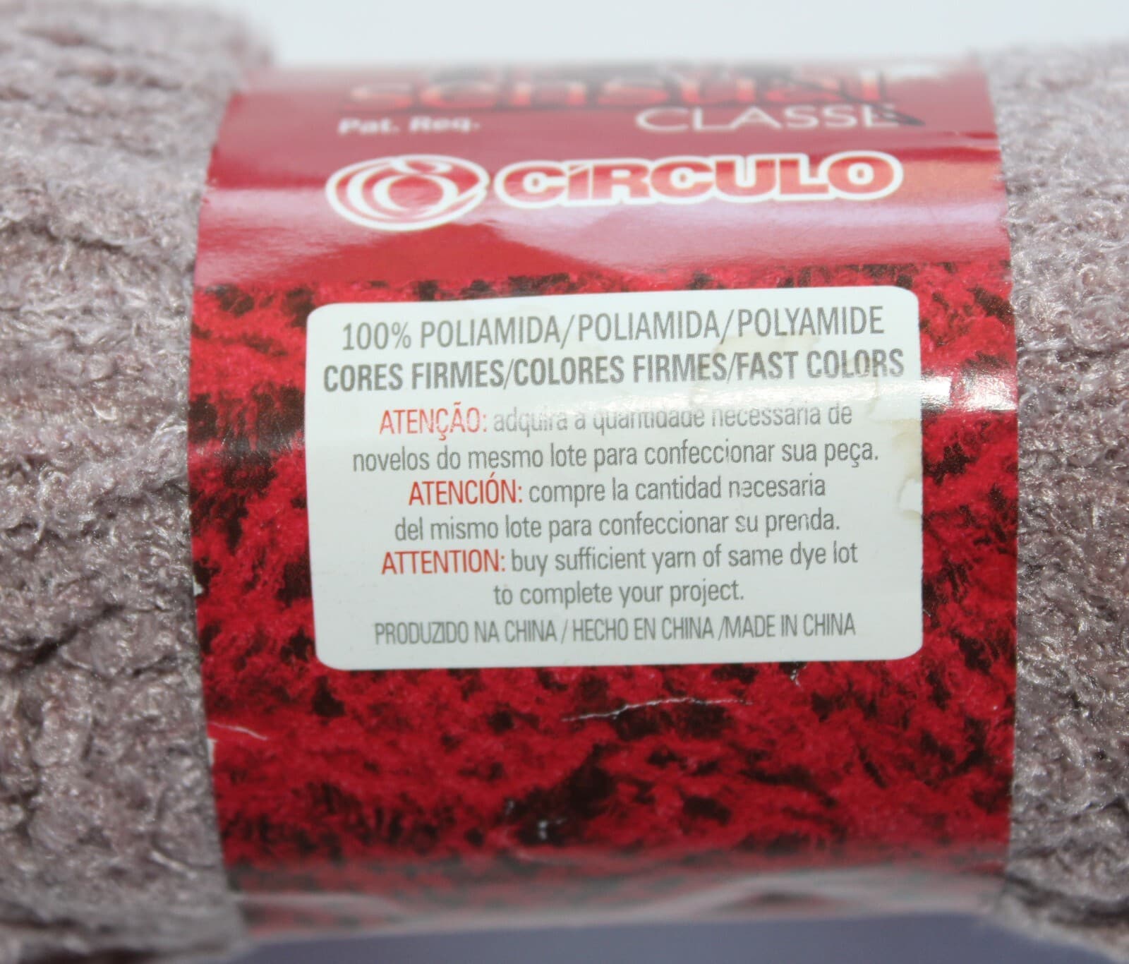 Sensual Classes Circlulo Pinkish Tan 100% Nylon 100gr, 12m - Thumbnail 3