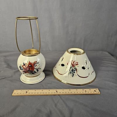 Lenox Christmas Winter Greetings Candle Lamp Cardinal Tea Light Lamp - Thumbnail 13