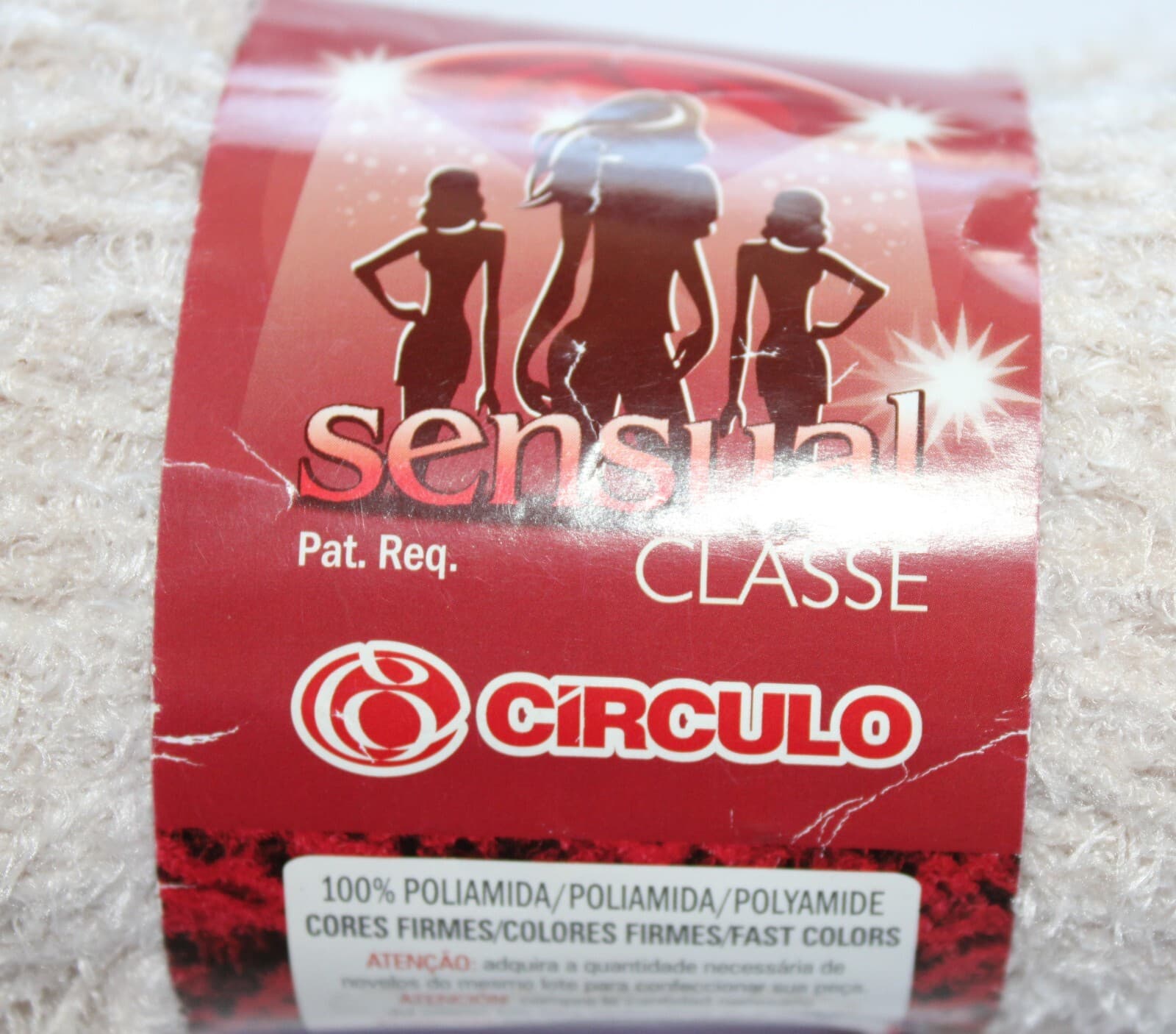 Sensual Classes Circlulo Beige 100% Nylon 100gr, 12m - Thumbnail 3