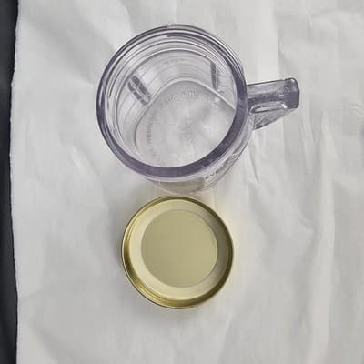 Oster Osterizer Mini Blend Container Vintage Blender Store Jars Plastic 8oz - Thumbnail 7