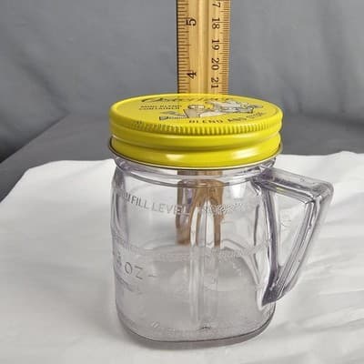 Oster Osterizer Mini Blend Container Vintage Blender Store Jars Plastic 8oz - Thumbnail 10