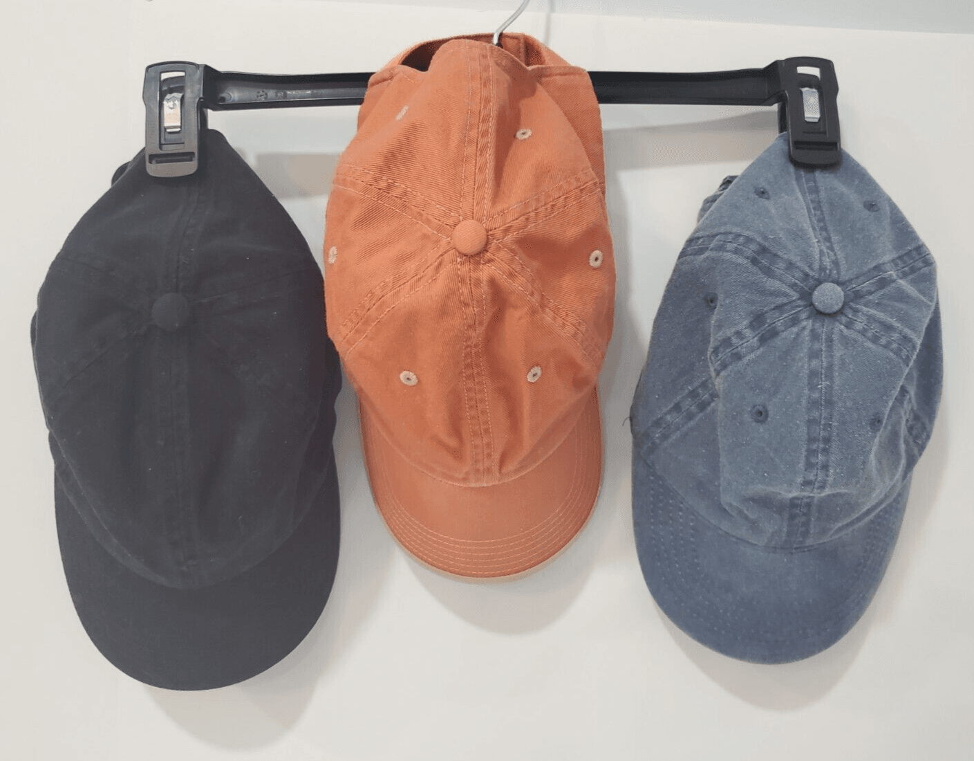 Mens Womens Baseball Caps Hats Washed Brushed Denim - Thumbnail 2