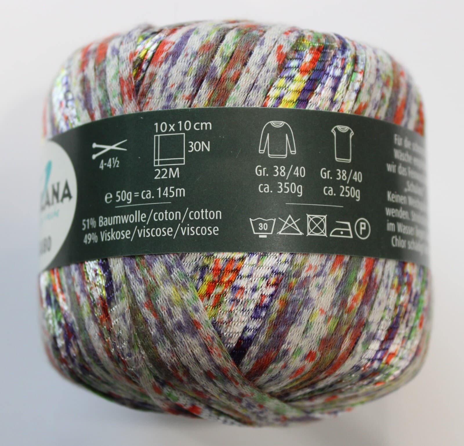 Yarn Schulana&Co. Macaibo Novelty Yarn Mixed Colors - Thumbnail 2