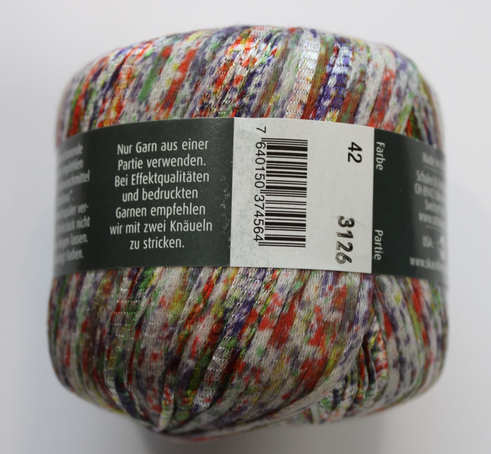 Yarn Schulana&Co. Macaibo Novelty Yarn Mixed Colors - Thumbnail 3