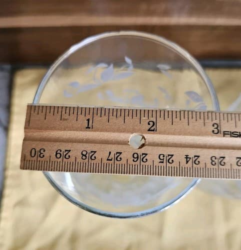 Libby Ice Tea Glasses, Set 6, White Ivy Gold Rim Vtg MCM 6.25" Tall 3" Diameter - Thumbnail 7