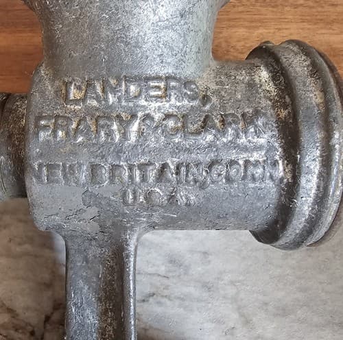 Columbia Food Chopper #120 Vintage Meat Grinder - Thumbnail 6
