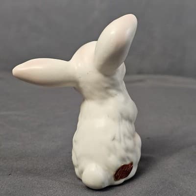 Vintage Lefton Porcelain Bunny Rabbit Figurine Japan Korea - Thumbnail 4