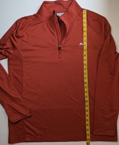 Rugged Earth Outfitters Mens 1/4 Quarter Zip Pullover Size Large RN101760 - Thumbnail 7