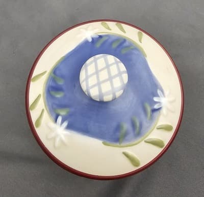 Bella Casa by Ganz Sugar Bowl Container with Lid Rooster - Thumbnail 6