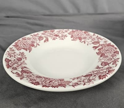 Jackson China Restaruantware Jessica pattern 8 1/4" Bowl N7 Falls Creek PA USA - Thumbnail 3