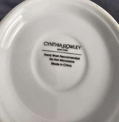 Cynthia Rowley Tea pot Gold Polka Dots Celeron Green 7"x9" - Thumbnail 10