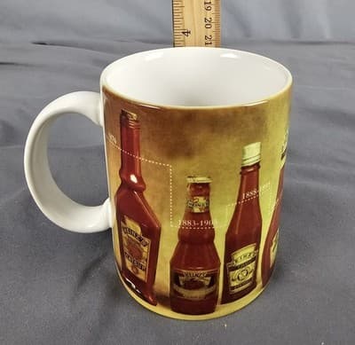 History of Heinz Ketchup Coffee Mug 1876-1962 G.Thanks Collectible - Thumbnail 7
