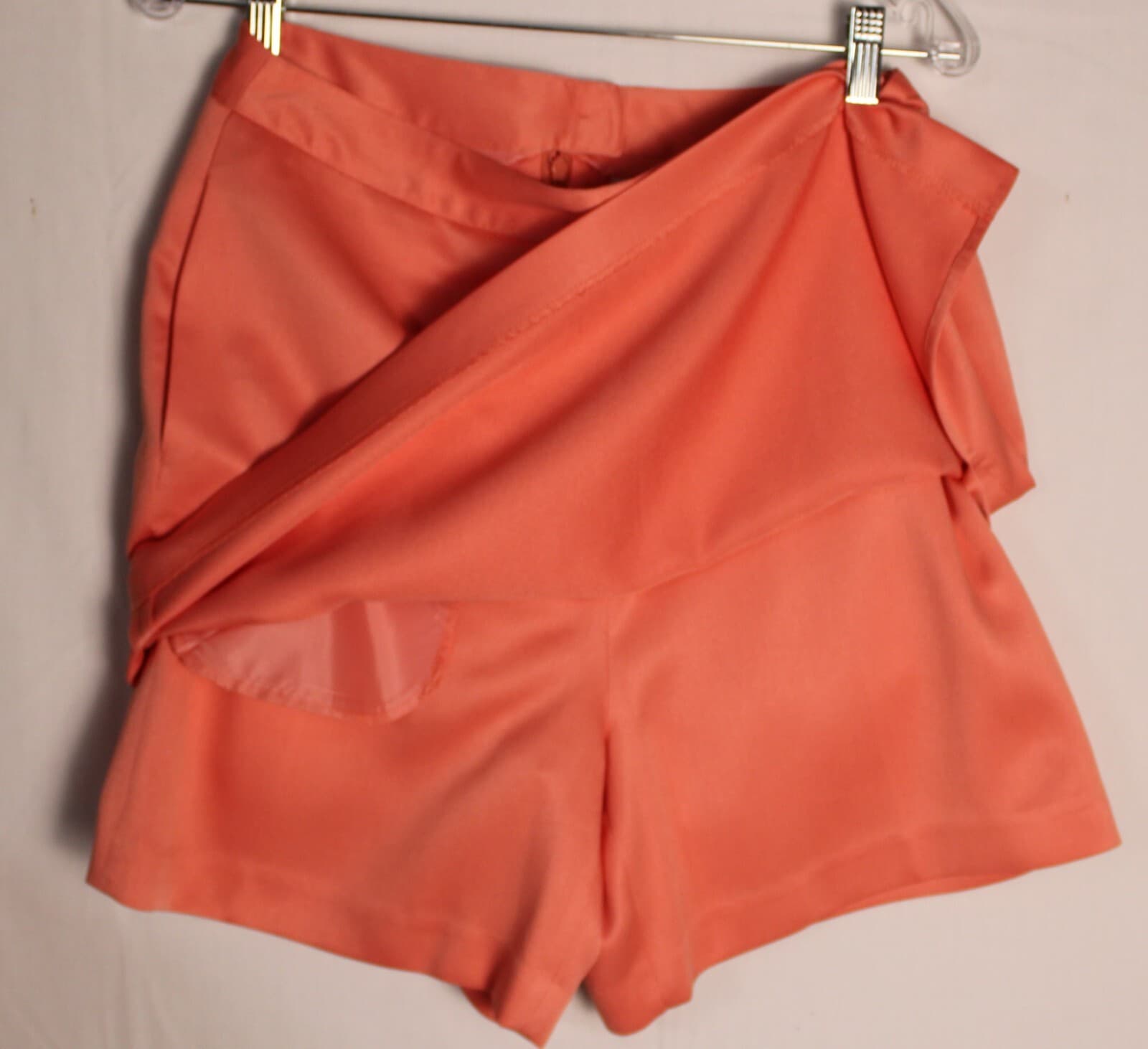 EP Pro Golf Skort Tangerine, Size 8 pockets, Back Zipper, side slit Skirt Shorts - Thumbnail 6