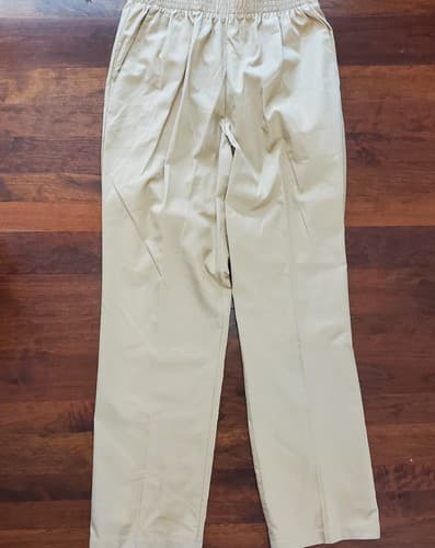 Womens Scrubs Pants Small Purple & Beige Scrubstar Polyester Cotton - Thumbnail 5