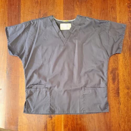 Unisex Scrub Top Large Excellent Condition Womens Mens - Thumbnail 2