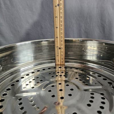NuWave Precision Induction Cookware 3.5 Qt. Stainless Steel Pot Lid & Steamer - Thumbnail 15