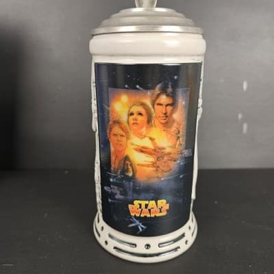 Vintage Star Wars Special Edition Avon Beer Stein With Box 8" Tall - Thumbnail 7