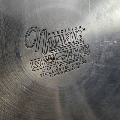 NuWave Precision Induction Cookware 3.5 Qt. Stainless Steel Pot Lid & Steamer - Thumbnail 11