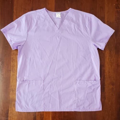 Unisex Scrub Top Large Excellent Condition Womens Mens - Thumbnail 5