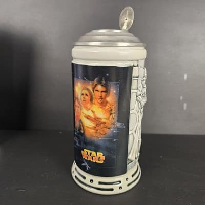 Vintage Star Wars Special Edition Avon Beer Stein With Box 8" Tall - Thumbnail 6