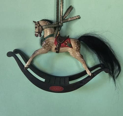 Breyer Victorian Rocking Horse Ornament 2001 - Thumbnail 2