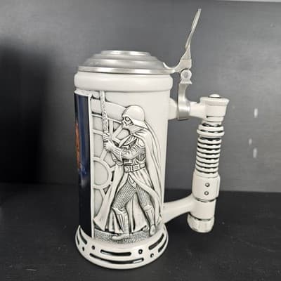 Vintage Star Wars Special Edition Avon Beer Stein With Box 8" Tall - Thumbnail 8
