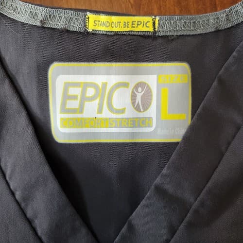 Unisex Scrub Top Large Excellent Condition Womens Mens - Thumbnail 4