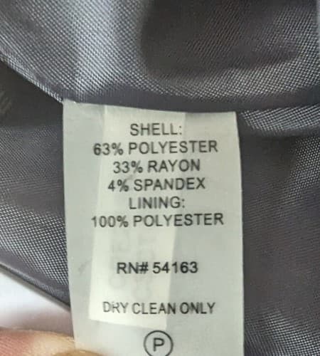 NWT Calvin Klein Women’s Size 8P Black Polyester Blend Knee Length Flaired Skirt - Thumbnail 5