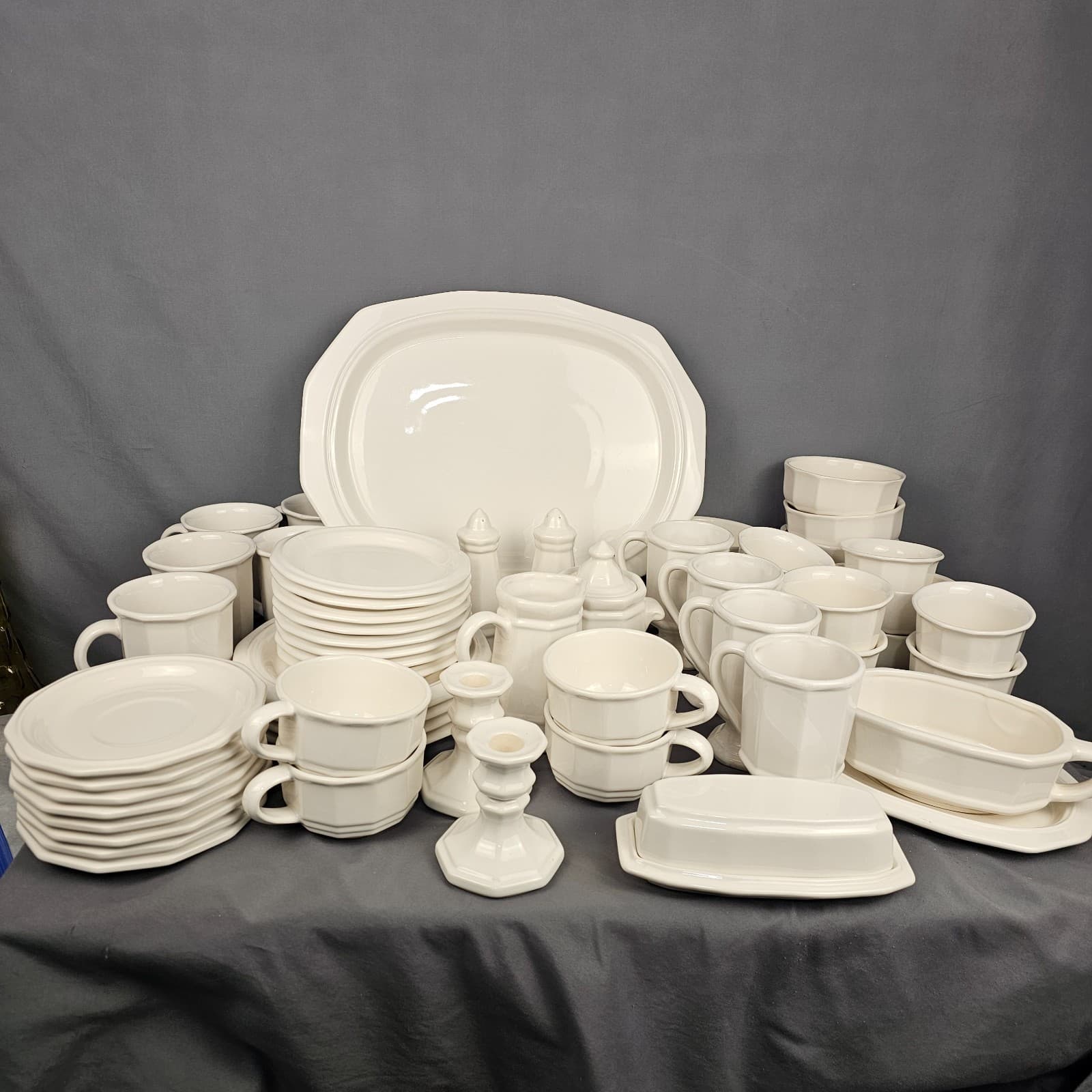 Pfaltzgraff Heritage White Dinnerware by the piece - Thumbnail 2