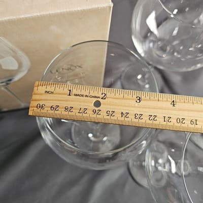Lenox Tuscany Classics Beaujolais Grand Wine Glasses Set Of 4 Clear Vintage NIB - Thumbnail 9