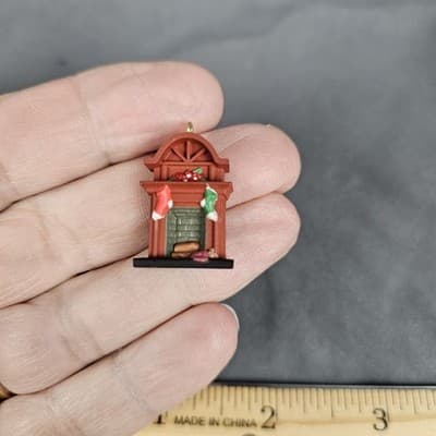 1997 Hallmark Keepsake Miniature Mini Christmas Ornament Ready For Santa Members - Thumbnail 4