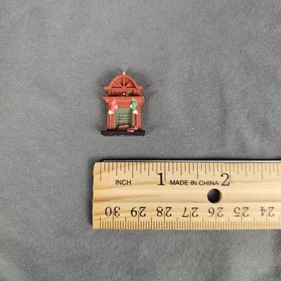 1997 Hallmark Keepsake Miniature Mini Christmas Ornament Ready For Santa Members - Thumbnail 3