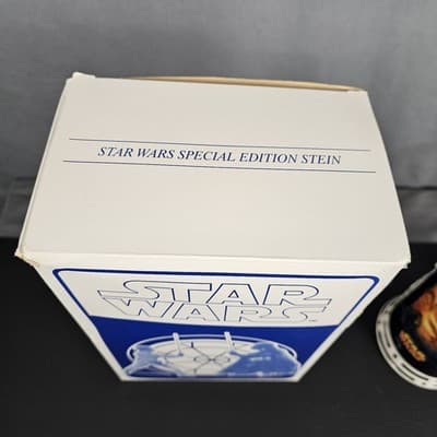 Vintage Star Wars Special Edition Avon Beer Stein With Box 8" Tall - Thumbnail 14