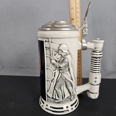 Vintage Star Wars Special Edition Avon Beer Stein With Box 8" Tall - Thumbnail 22
