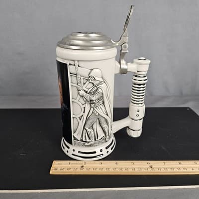 Vintage Star Wars Special Edition Avon Beer Stein With Box 8" Tall - Thumbnail 23