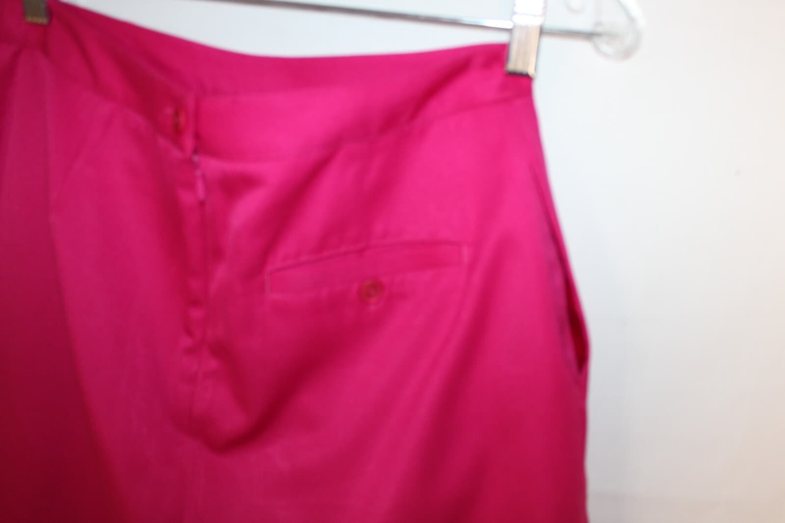 EP Pro Women’s Golf Skort Size 8 Hot Pink Pockets Back Zip Side Slit Athletic - Thumbnail 4