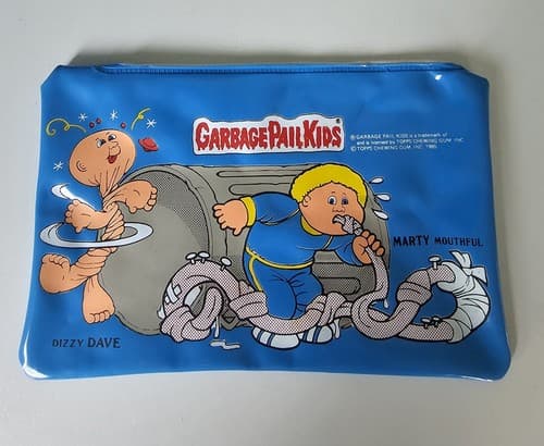 Vintage Garbage Pail Kids Zipper Pouch Pencil Case Brett Sweat Kennel Kenny Rare - Thumbnail 2
