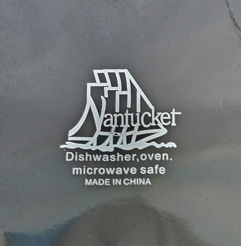 Nantucket Blue Crock Pot Baking Dish w/Lid Glazed Ceramic Ovenware Casserole - Thumbnail 6